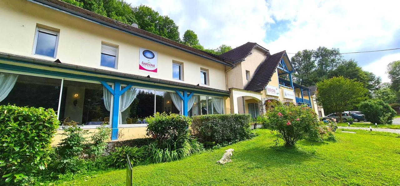 Fasthotel Oloron Hostellerie Du Paon Blanc Lurbe-Saint-Christau Zewnętrze zdjęcie